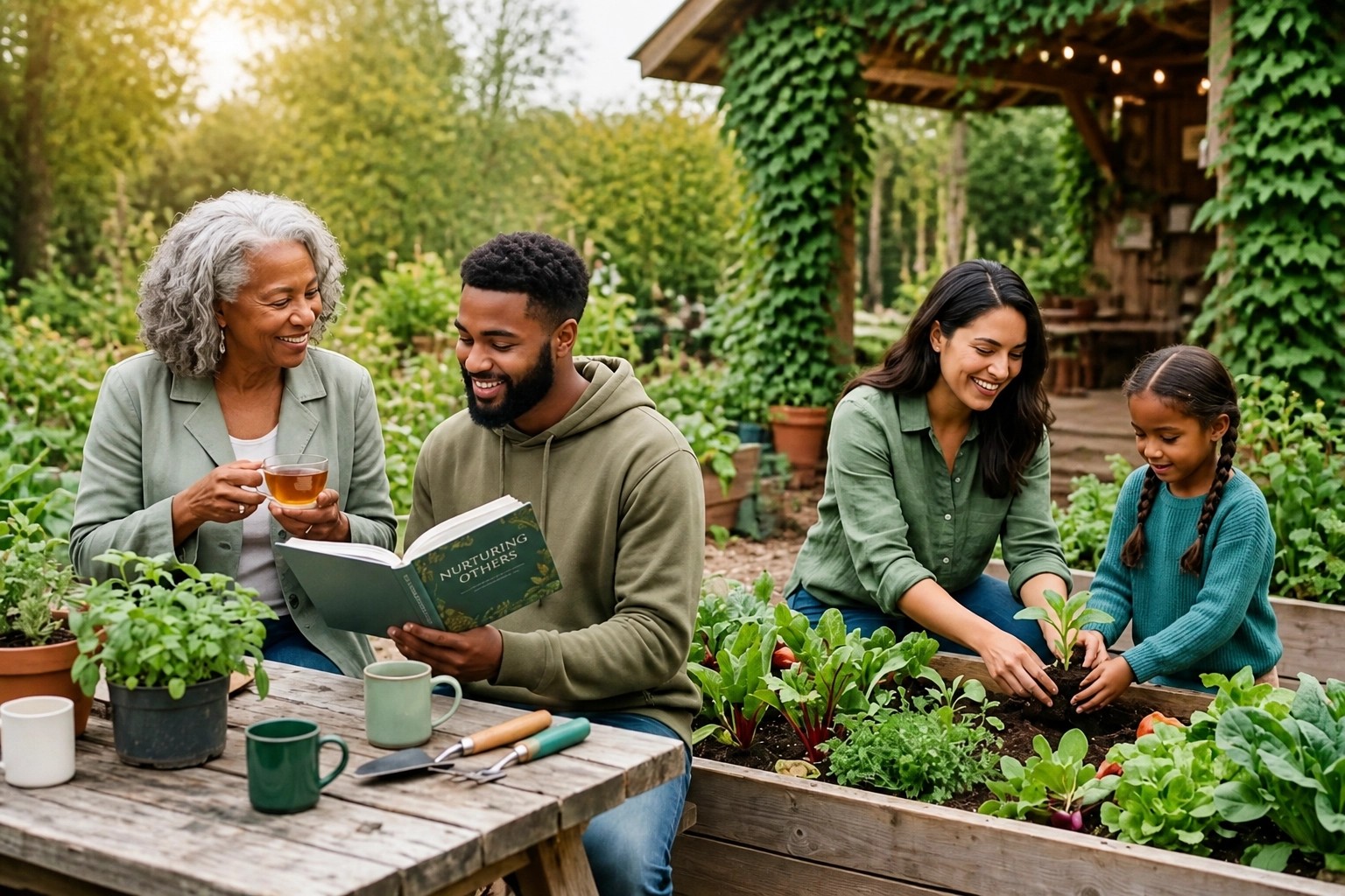 Nurturing yourself is the first step toward effectively nurturing the world around you.